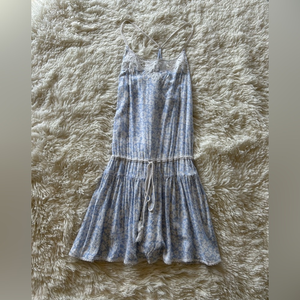 📦LAST CHANCE: DONATING📦 American Eagle | Blue Floral Mini Dress